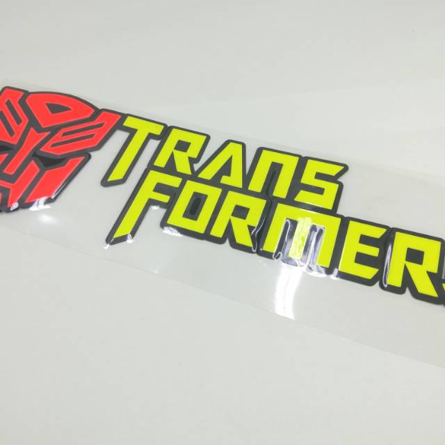 Detail Tulisan Transformers Nomer 27
