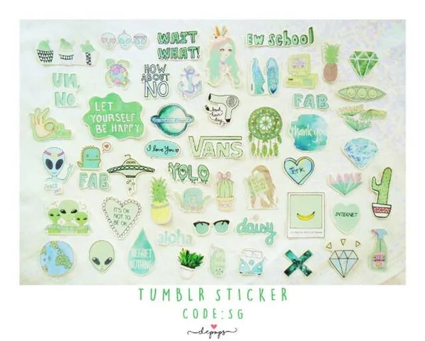 Detail Tumblr Hijau Nomer 18
