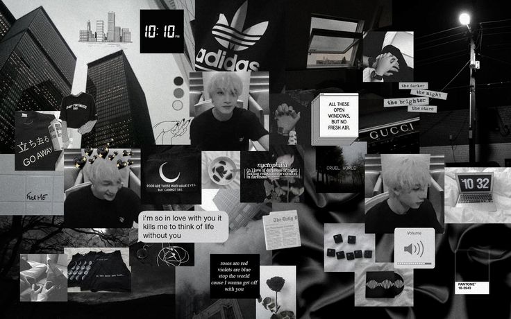 Detail Tumblr Laptop Wallpaper Black And White Nomer 44