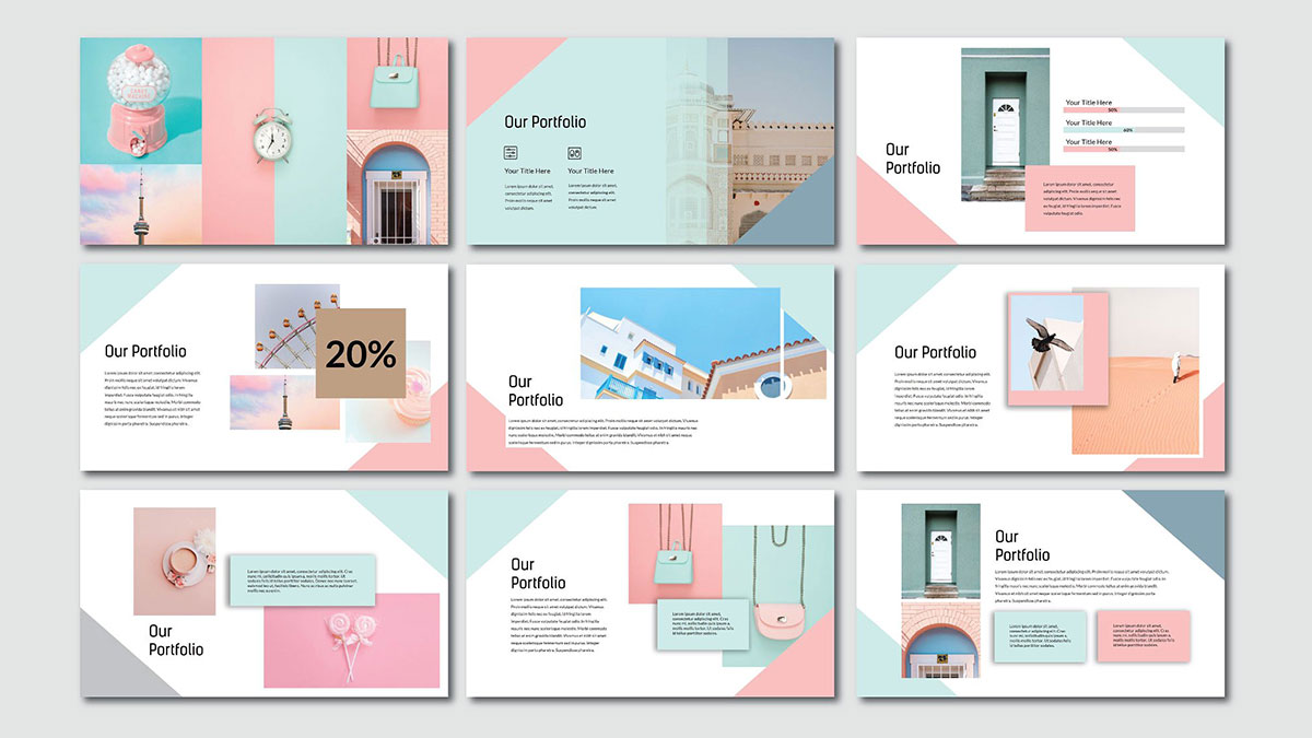 Detail Tumblr Powerpoint Template Free Download Nomer 3