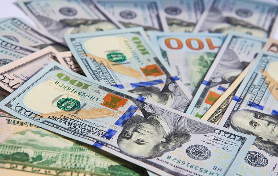 Detail Tumpukan Uang Dollar Amerika Nomer 52