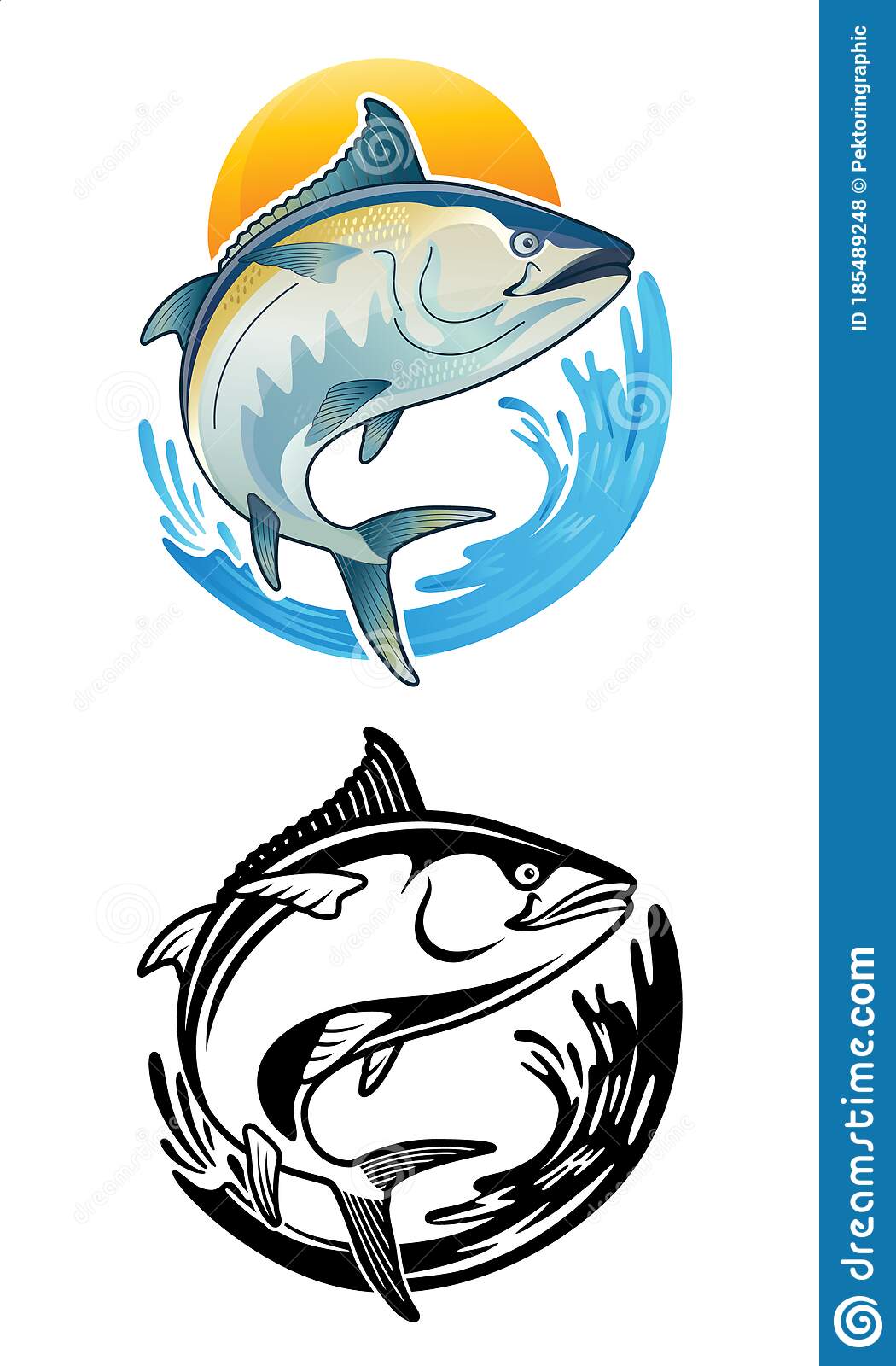 Detail Tunas Vector Nomer 11
