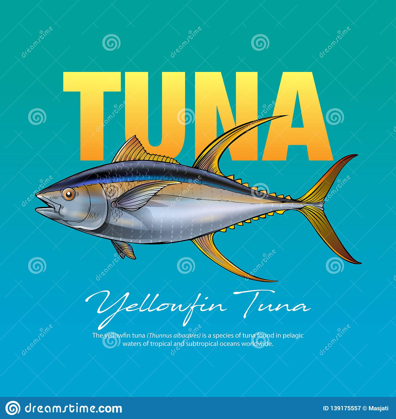 Detail Tunas Vector Nomer 43