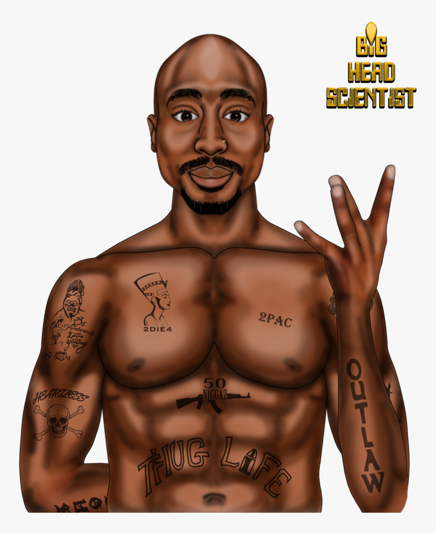 Detail Tupac Head Nomer 18