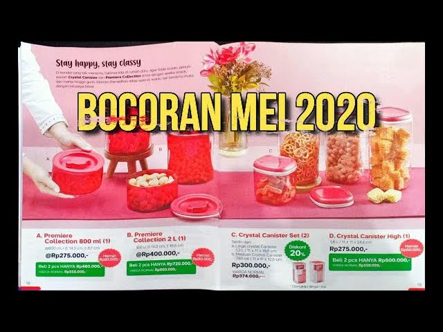 Detail Tupperware Bulan Mei 2018 Nomer 22