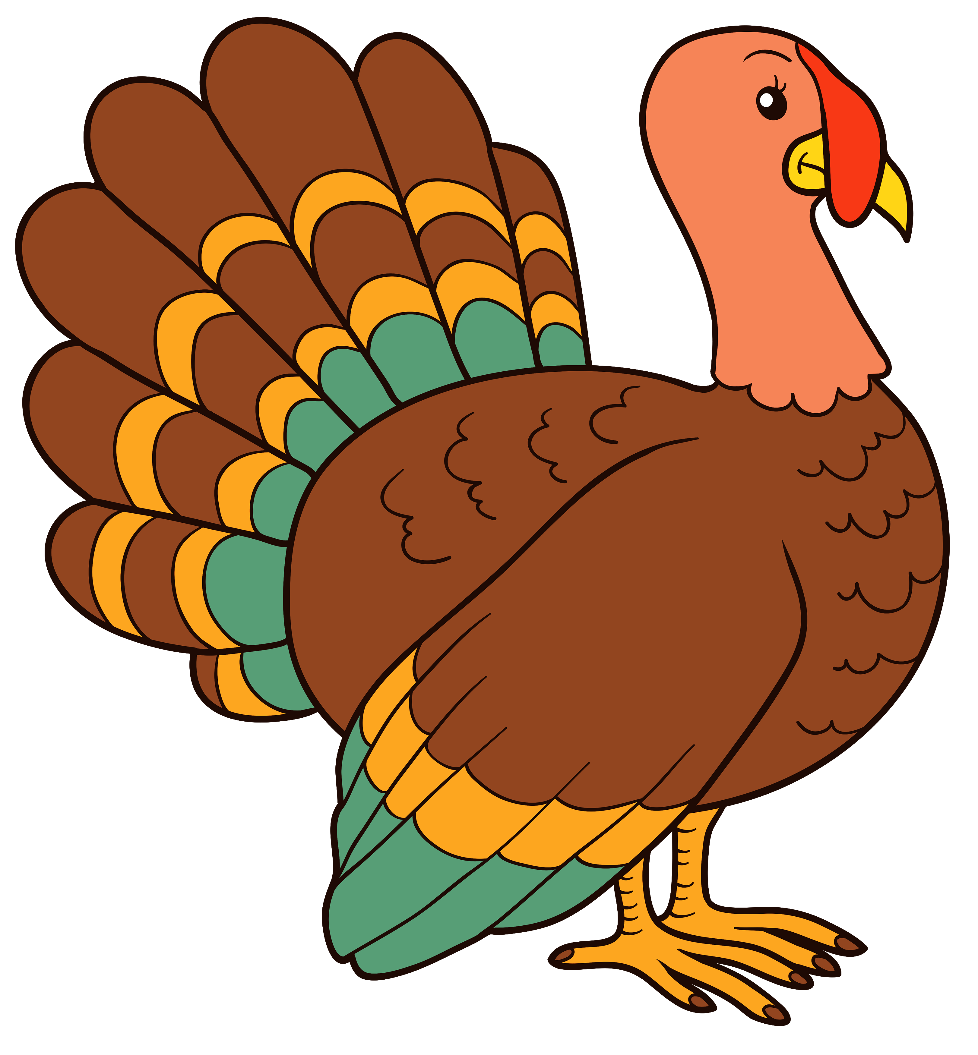 Detail Turkey Bird Clipart Nomer 2