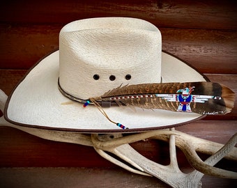 Detail Turkey Feather For Cowboy Hat Nomer 14