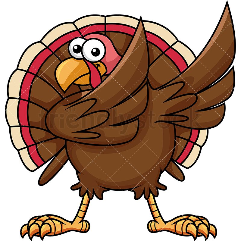 Detail Turkey Wings Clipart Nomer 6