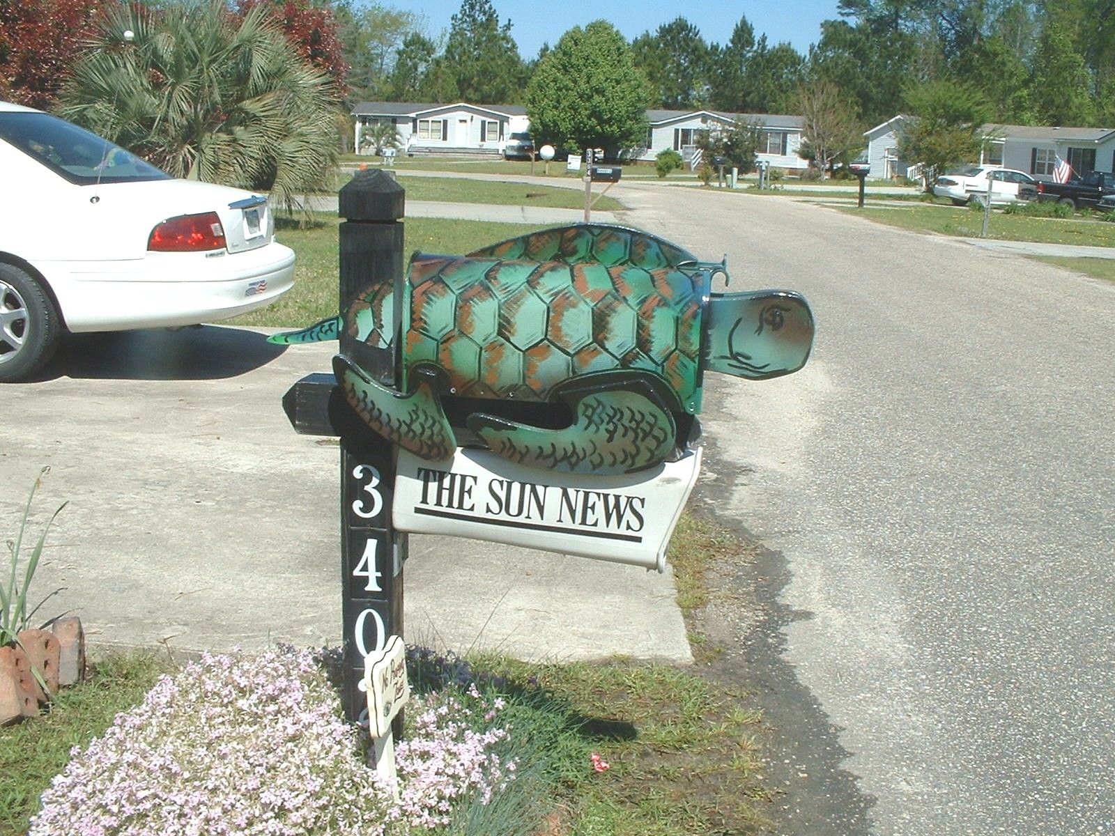 Detail Turtle Mailbox Post Nomer 2