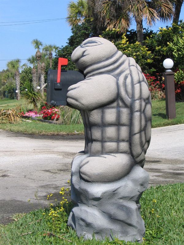 Detail Turtle Mailbox Post Nomer 10