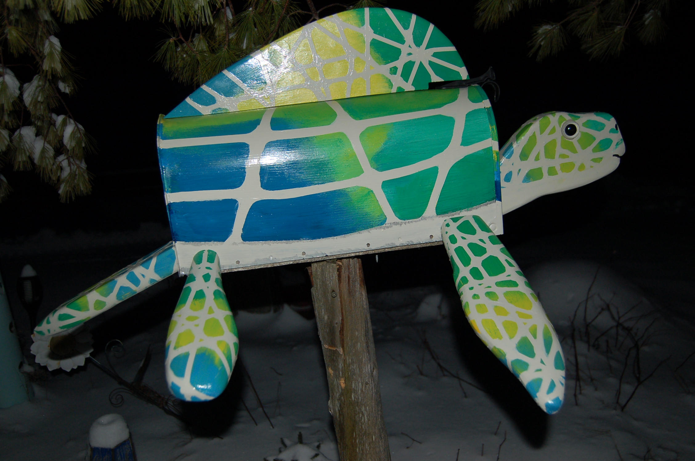 Detail Turtle Mailbox Post Nomer 24