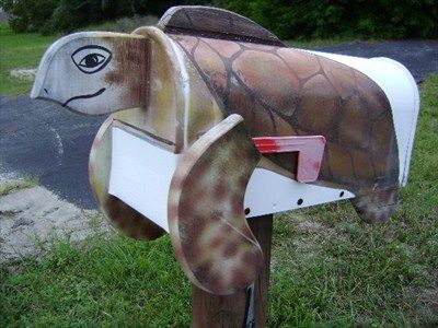 Detail Turtle Mailbox Post Nomer 4