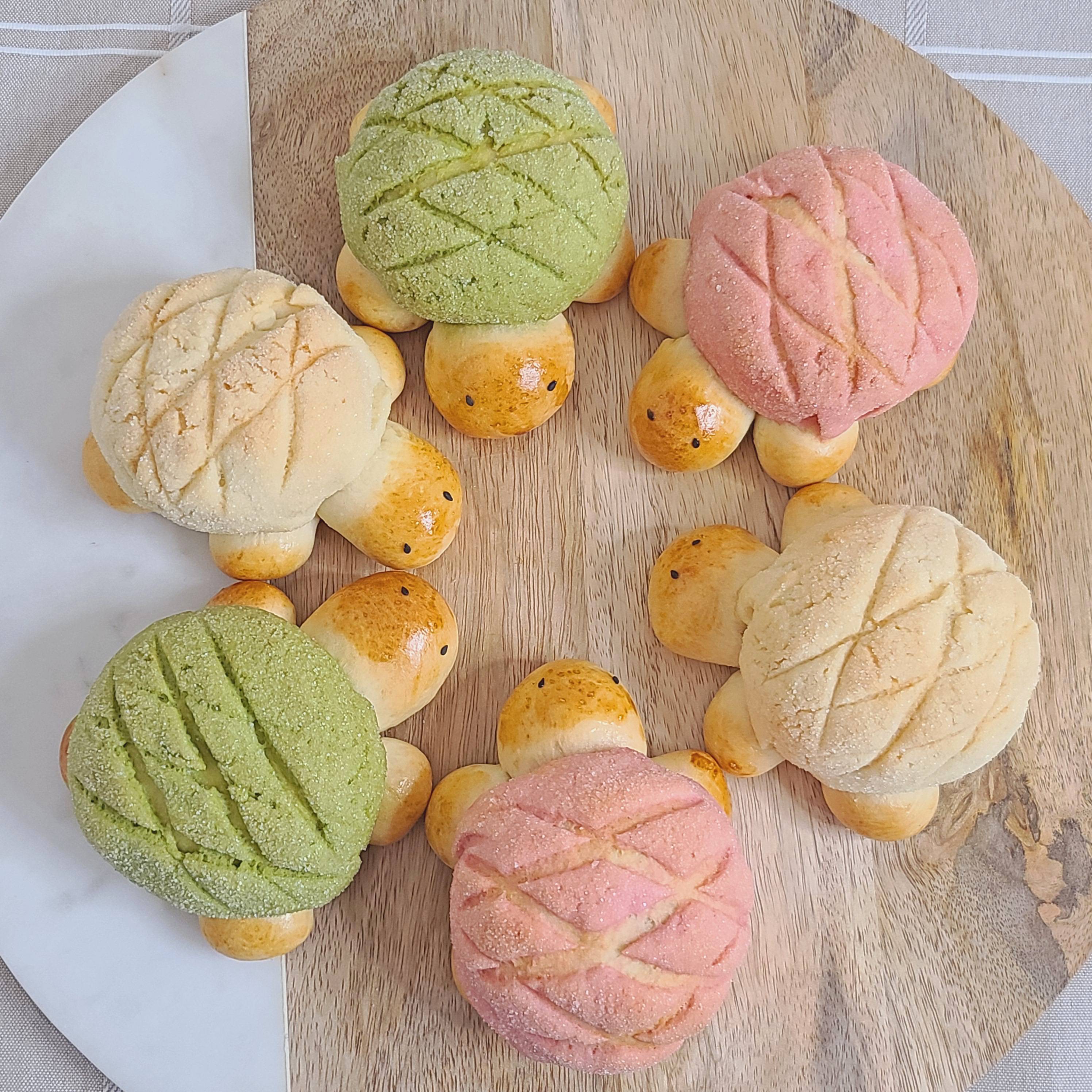 Detail Turtle Melon Bread Nomer 3