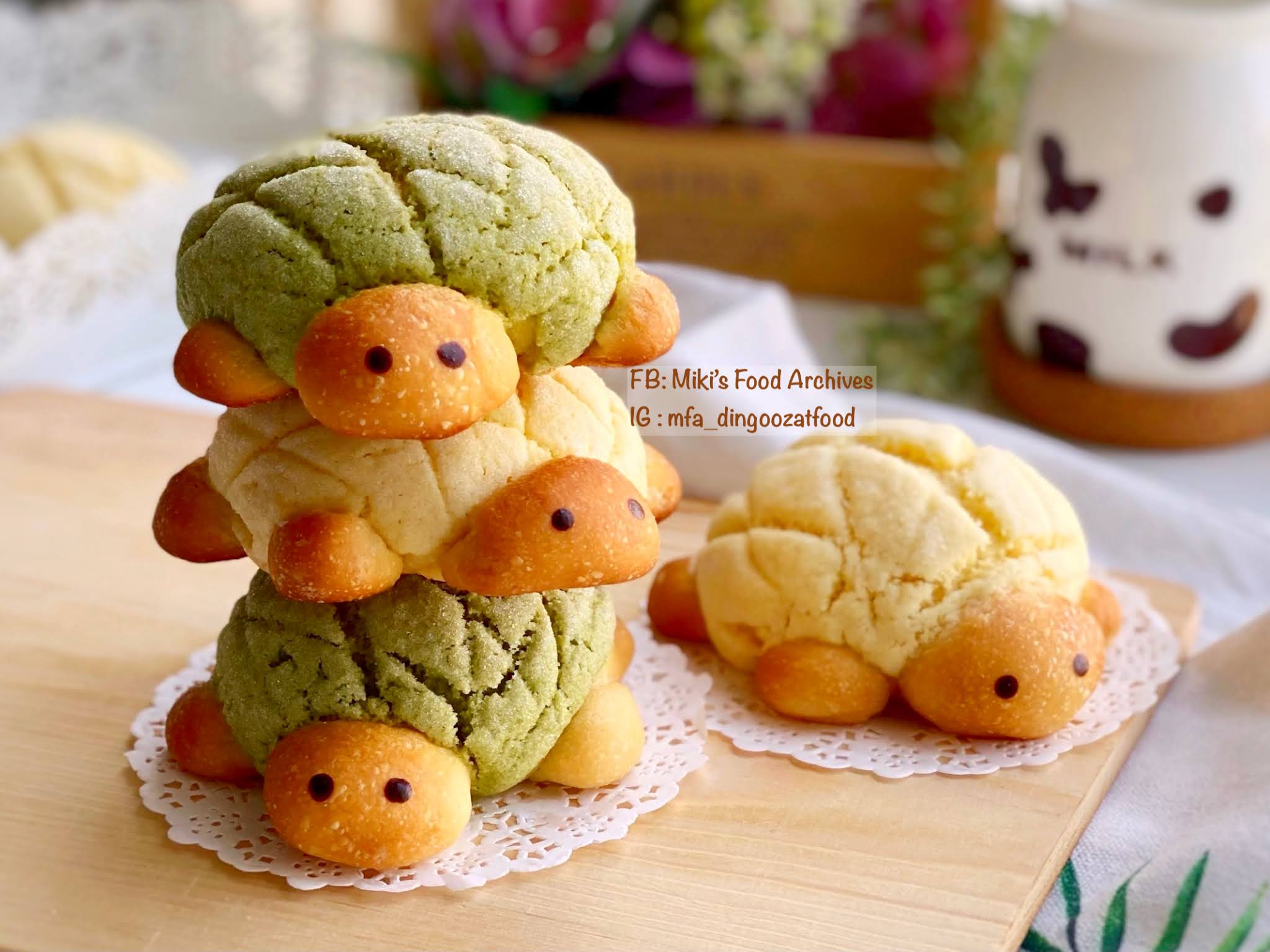 Detail Turtle Melon Bread Nomer 4