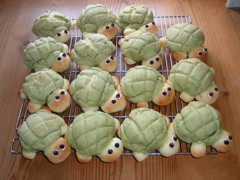 Detail Turtle Melon Bread Nomer 6