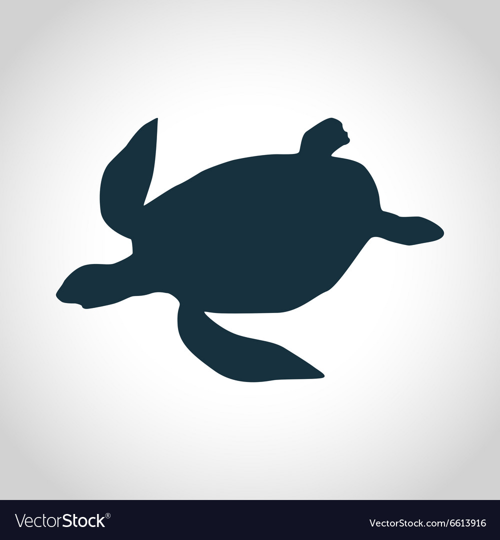 Detail Turtle Silhouette Vector Nomer 17
