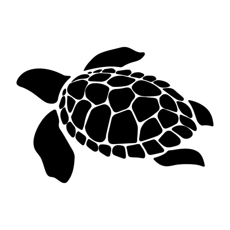 Detail Turtle Silhouette Vector Nomer 18