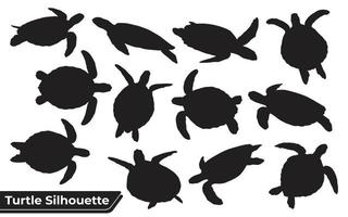 Detail Turtle Silhouette Vector Nomer 29
