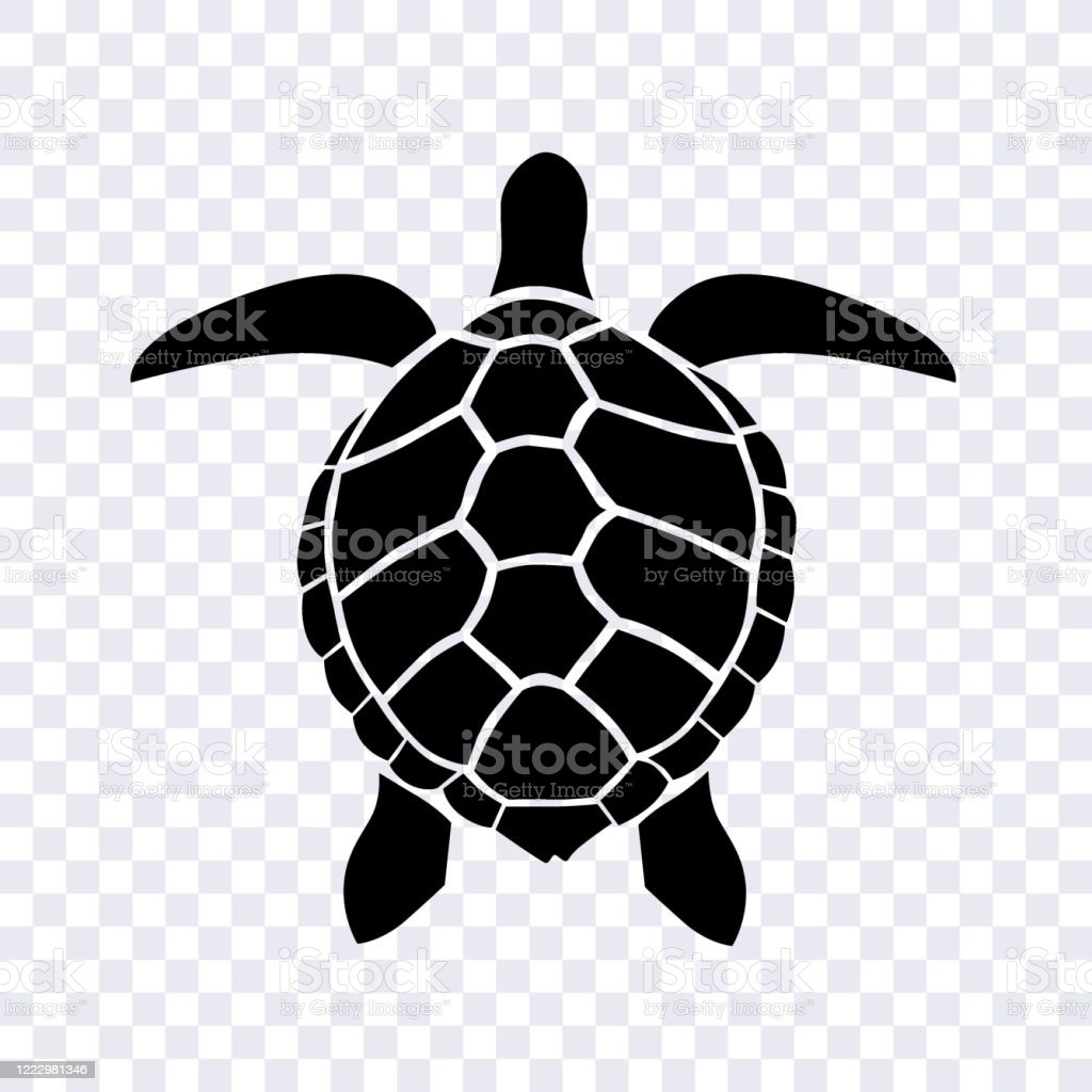 Detail Turtle Silhouette Vector Nomer 7