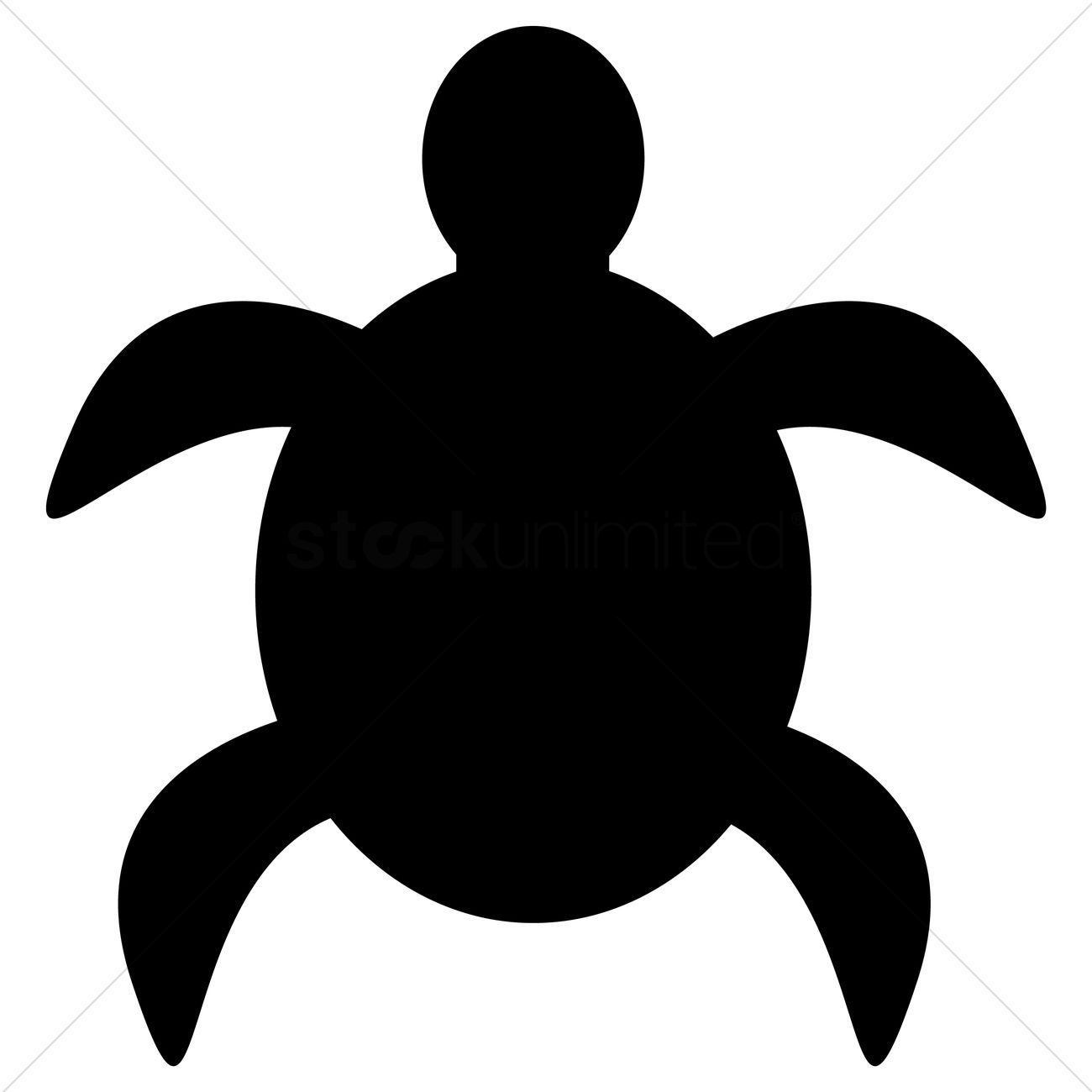 Detail Turtle Silhouette Vector Nomer 10