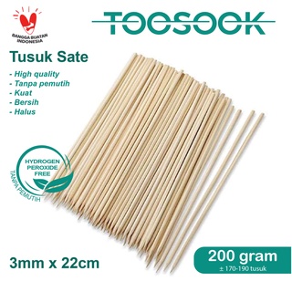 Detail Tusuk Sate Bambu Nomer 41