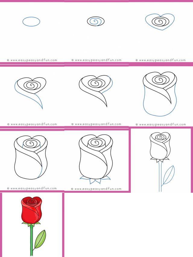 Detail Tutorial Gambar Bunga Nomer 8