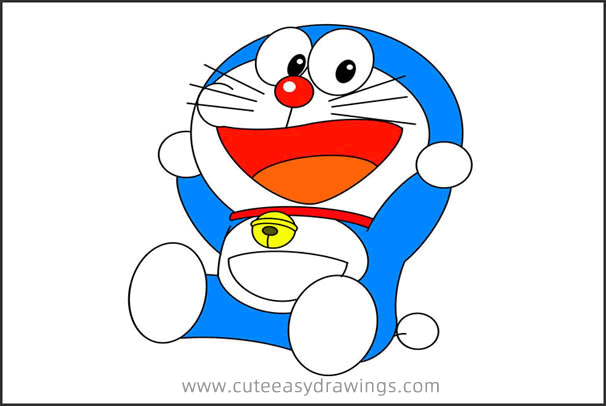 Detail Tutorial Gambar Doraemon Nomer 13