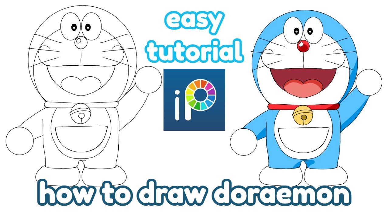 Detail Tutorial Gambar Doraemon Nomer 8