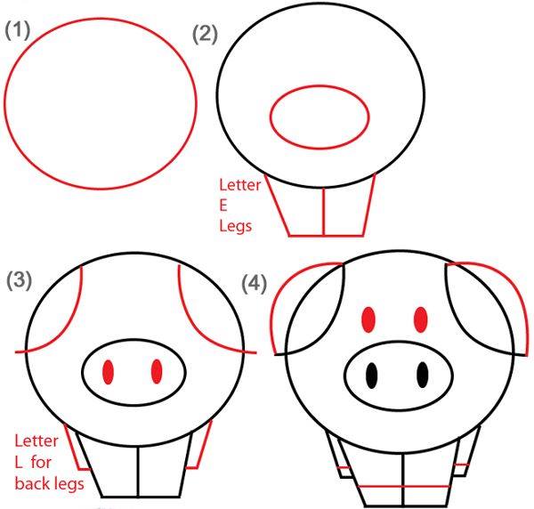 Detail Tutorial Gambar Hewan Nomer 51