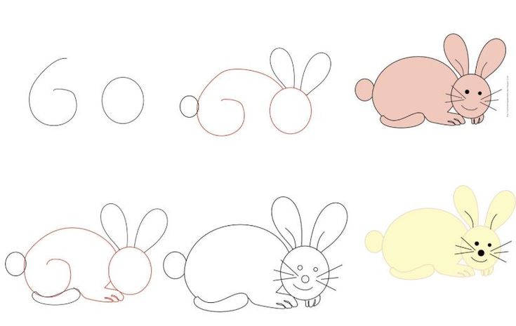Detail Tutorial Gambar Hewan Untuk Anak Nomer 22