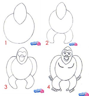 Detail Tutorial Gambar Hewan Untuk Anak Nomer 23