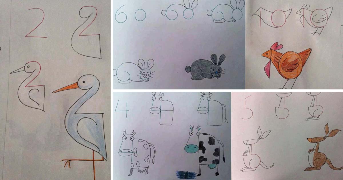 Detail Tutorial Gambar Hewan Untuk Anak Nomer 41