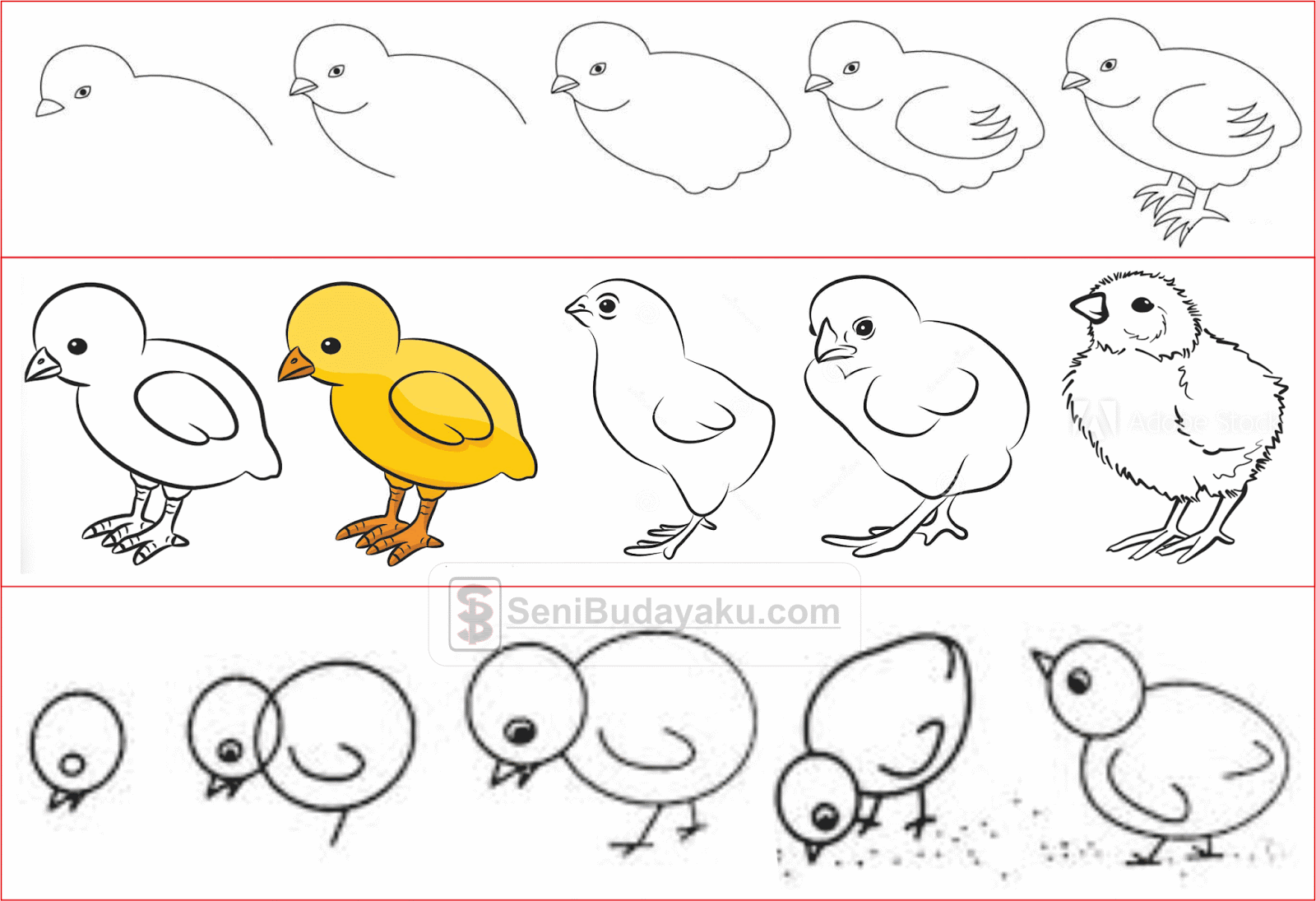 Detail Tutorial Gambar Hewan Untuk Anak Nomer 45