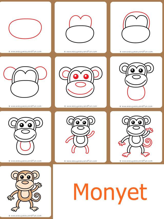 Detail Tutorial Gambar Hewan Untuk Anak Nomer 9