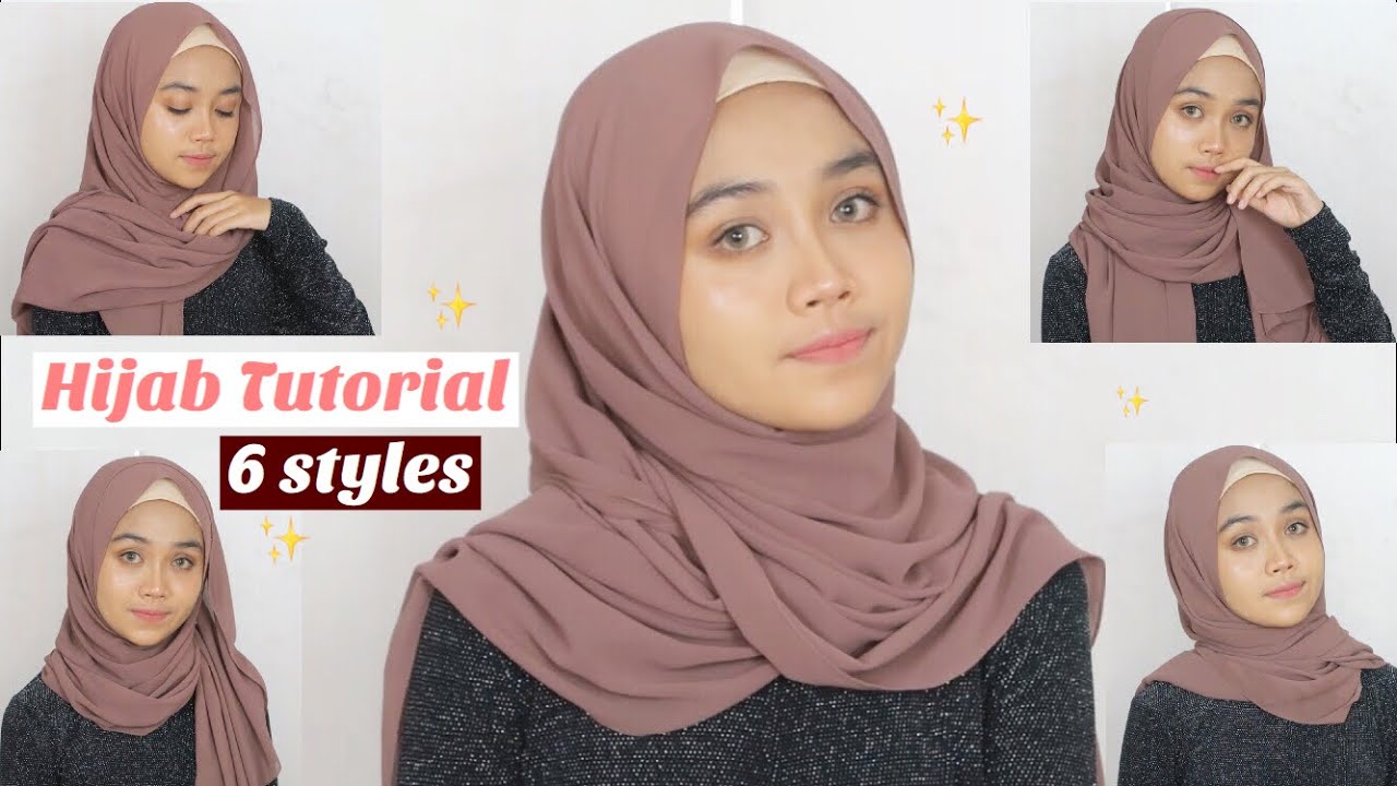 Detail Tutorial Gambar Hijab Pashmina Nomer 25