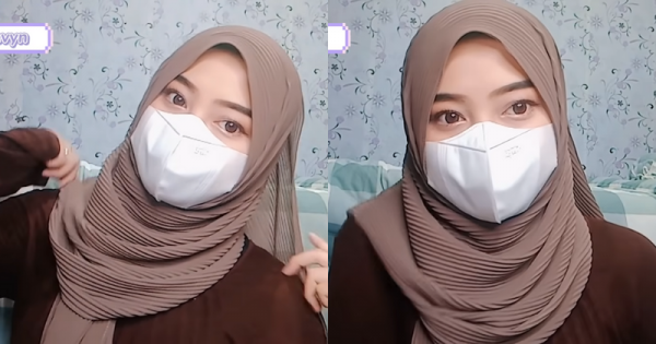 Detail Tutorial Gambar Hijab Pashmina Nomer 53