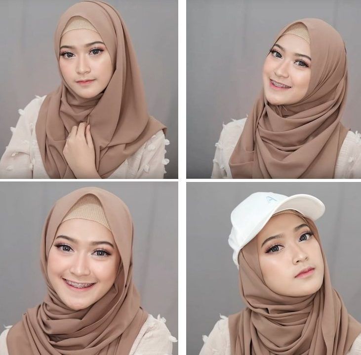 Detail Tutorial Gambar Hijab Pashmina Nomer 7