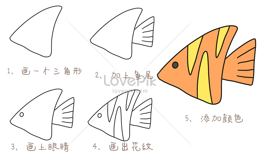 Detail Tutorial Gambar Ikan Nomer 13