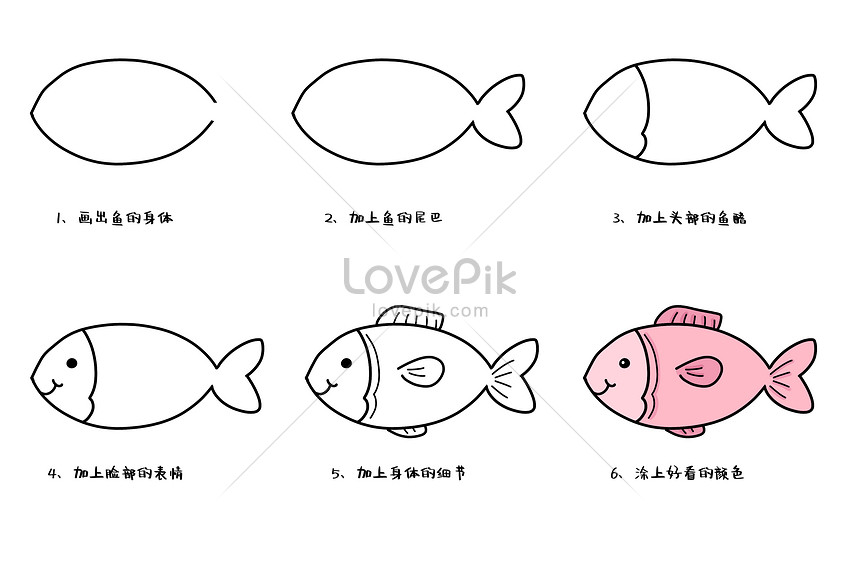 Detail Tutorial Gambar Ikan Nomer 5