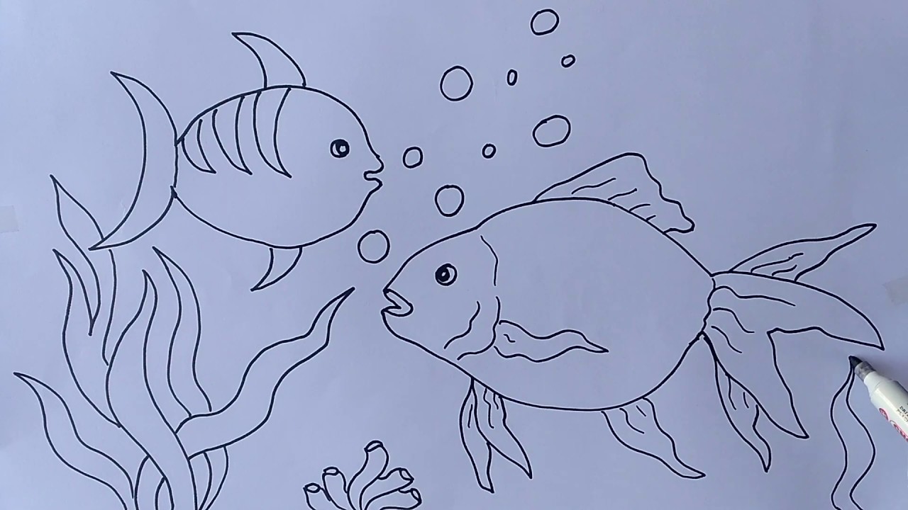 Detail Tutorial Gambar Ikan Nomer 8
