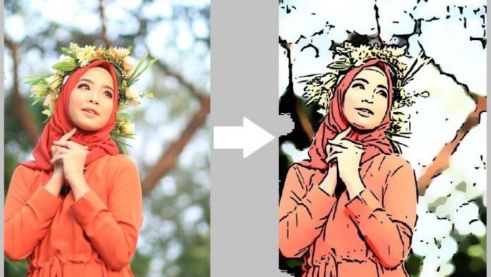 Detail Tutorial Gambar Jadi Kartun Nomer 20