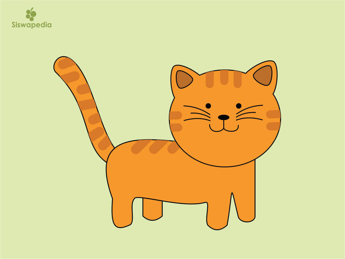 Detail Tutorial Gambar Kucing Nomer 14