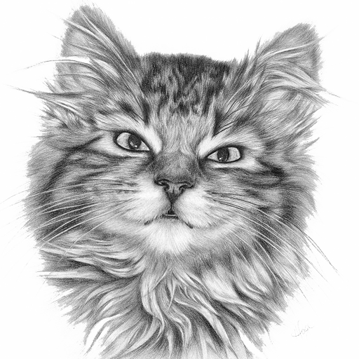 Detail Tutorial Gambar Kucing Nomer 36