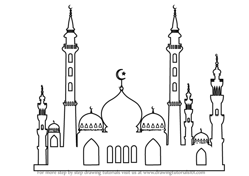 Detail Tutorial Gambar Masjid Nomer 15