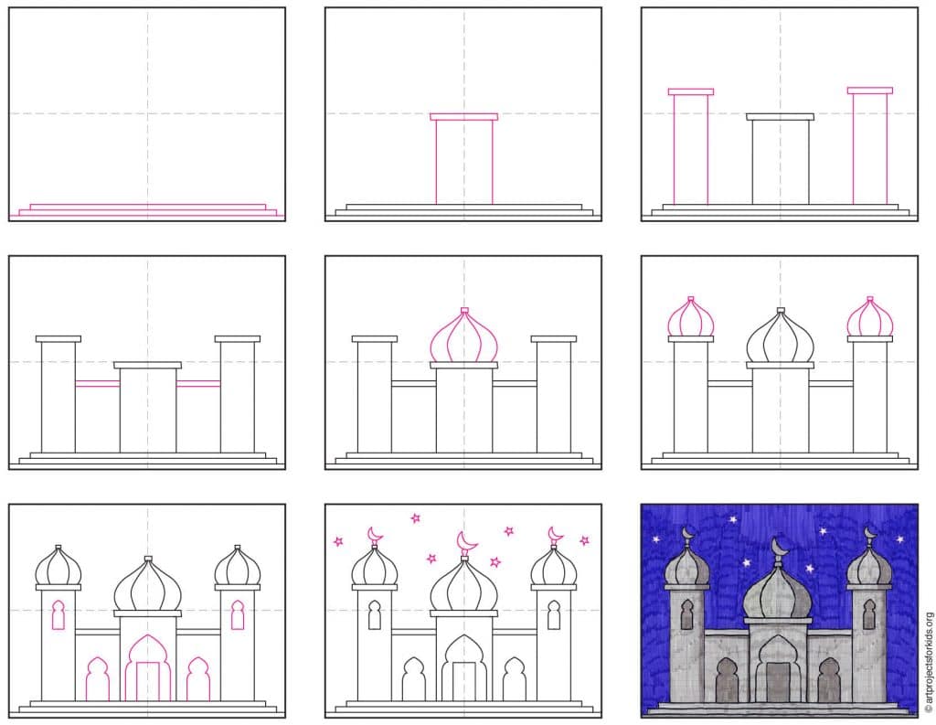 Detail Tutorial Gambar Masjid Nomer 27