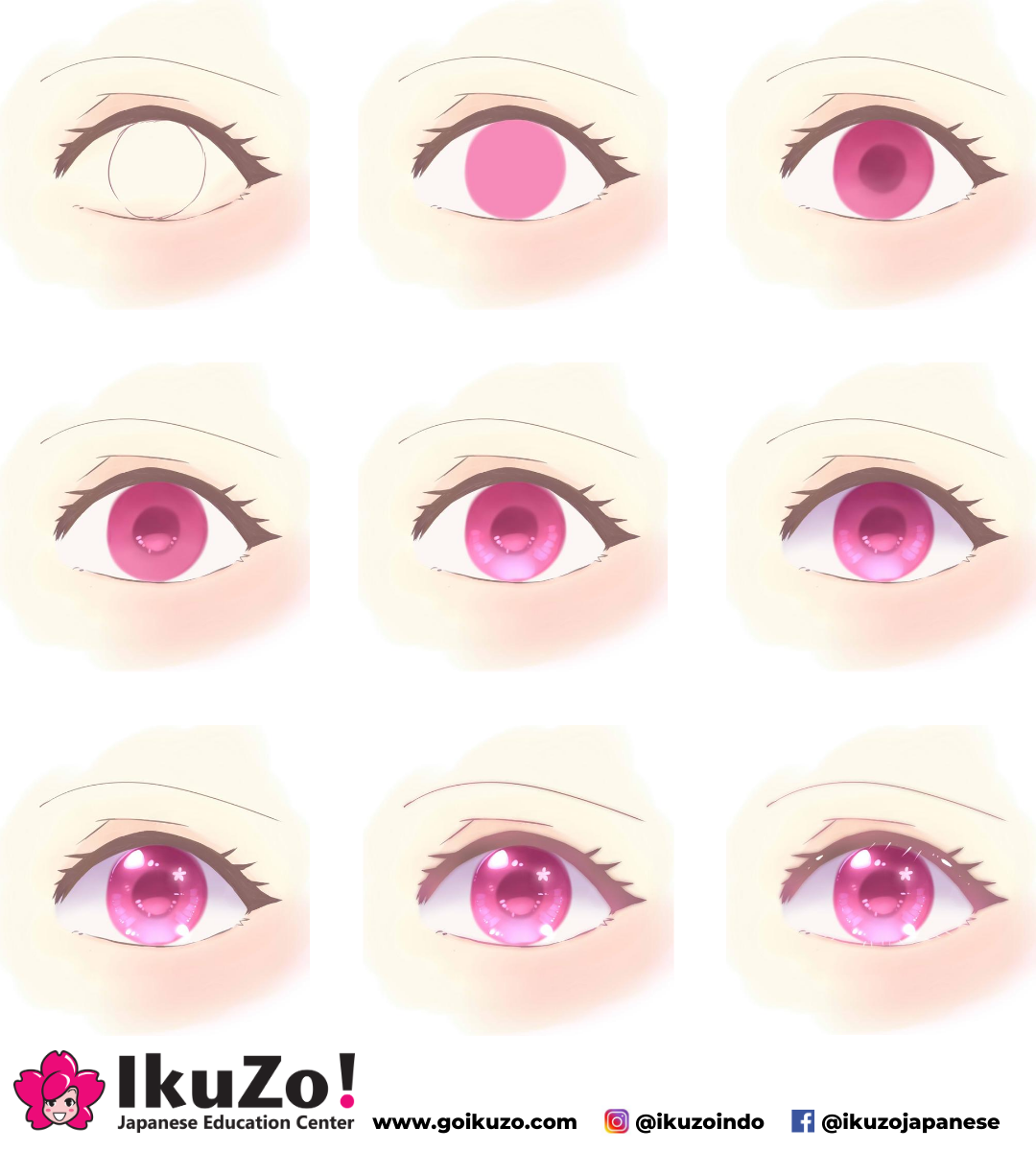 Detail Tutorial Gambar Mata Nomer 45