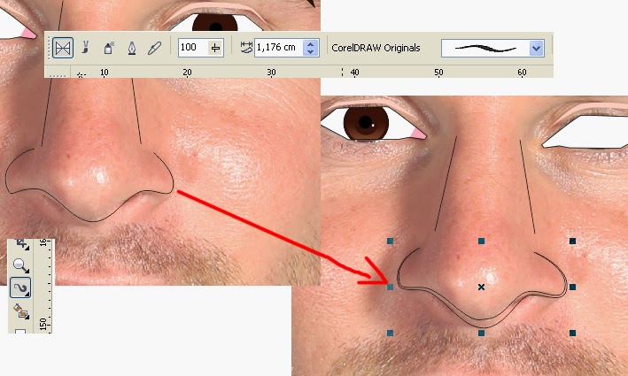 Detail Tutorial Karikatur Corel Draw Nomer 12