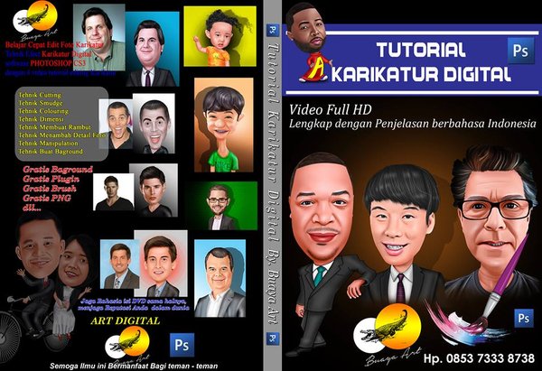 Detail Tutorial Karikatur Photoshop Cs3 Nomer 19