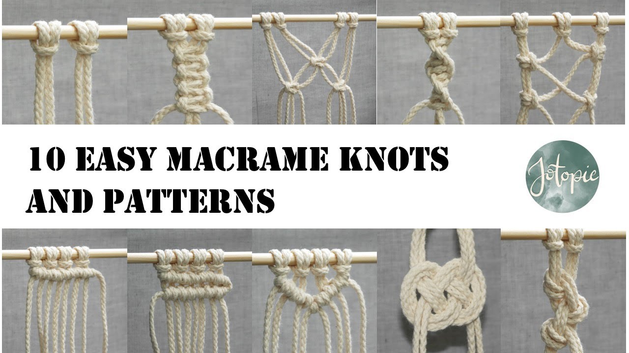 Detail Tutorial Macrame Hiasan Dinding Nomer 9