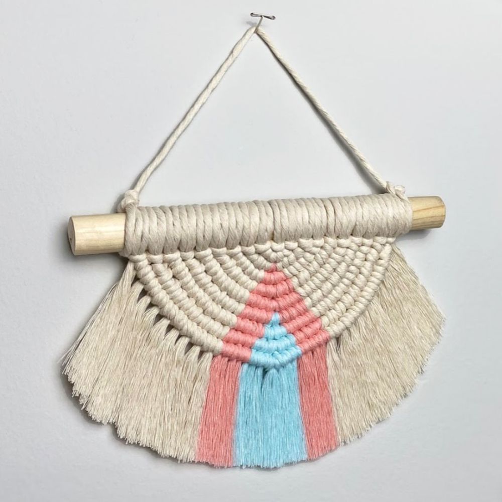 Detail Tutorial Macrame Hiasan Dinding Nomer 16